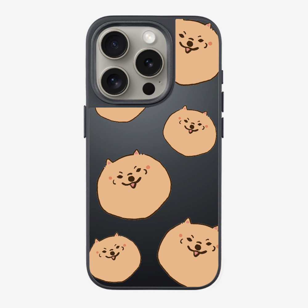 Brown Pomeranian Wonderland Phone Case