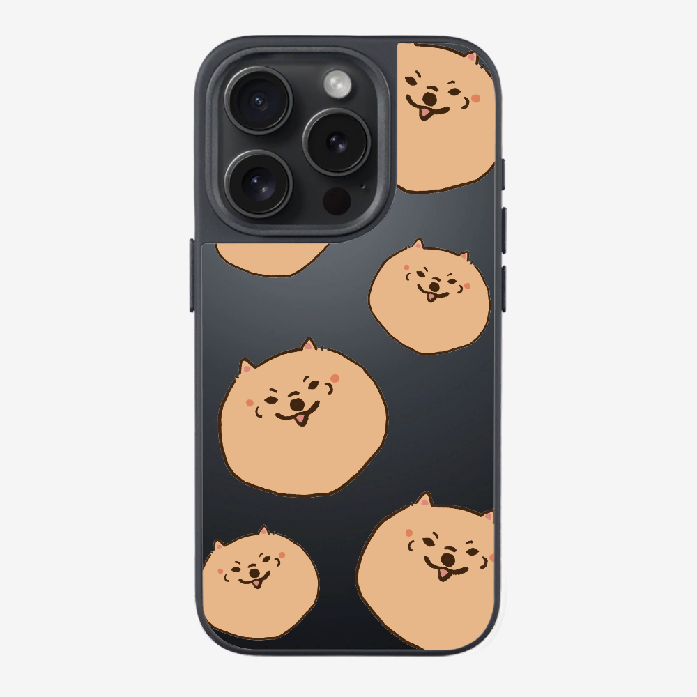 Brown Pomeranian Wonderland Phone Case