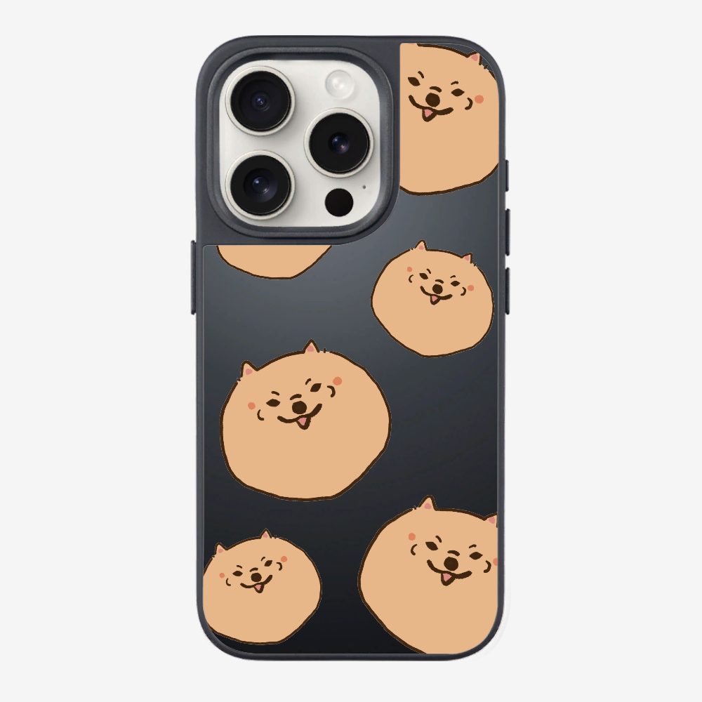 Brown Pomeranian Wonderland Phone Case