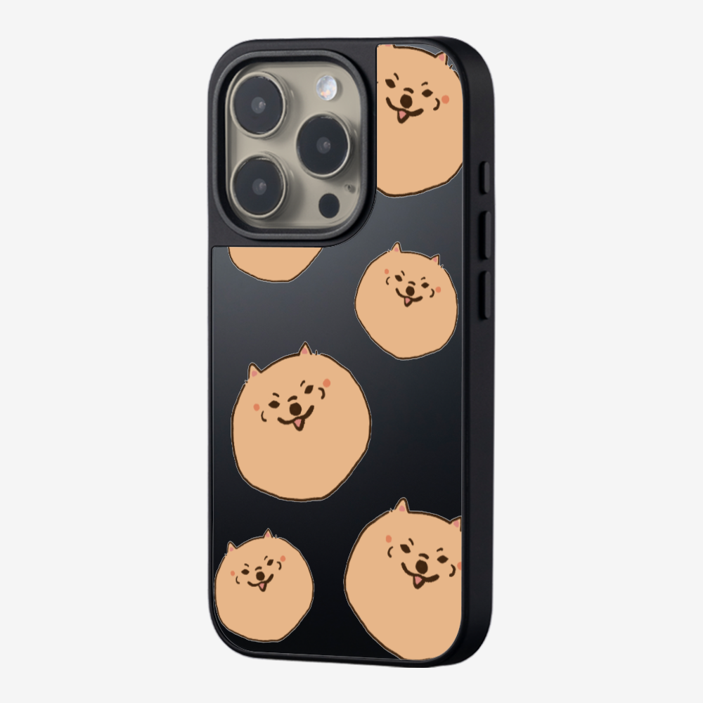 Brown Pomeranian Wonderland Phone Case