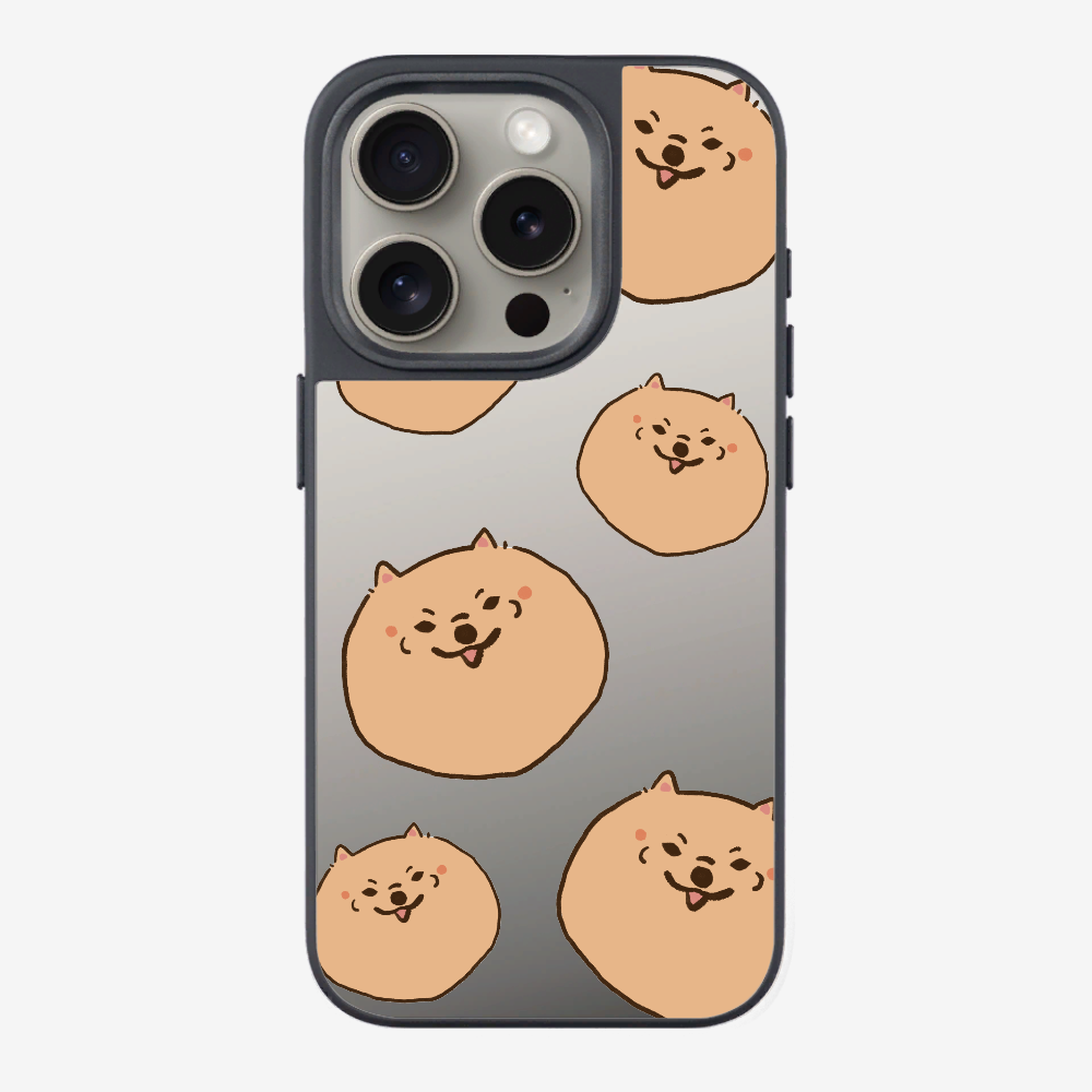 Brown Pomeranian Wonderland Phone Case