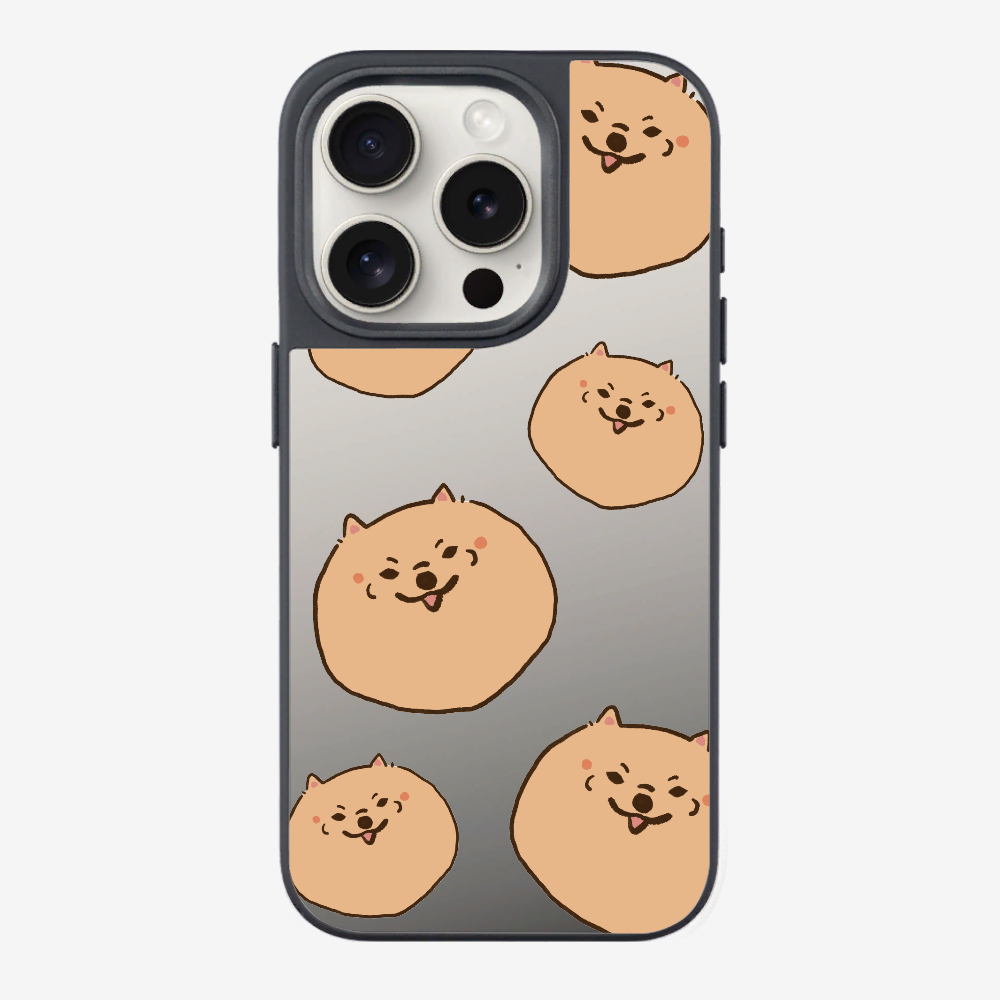 Brown Pomeranian Wonderland Phone Case