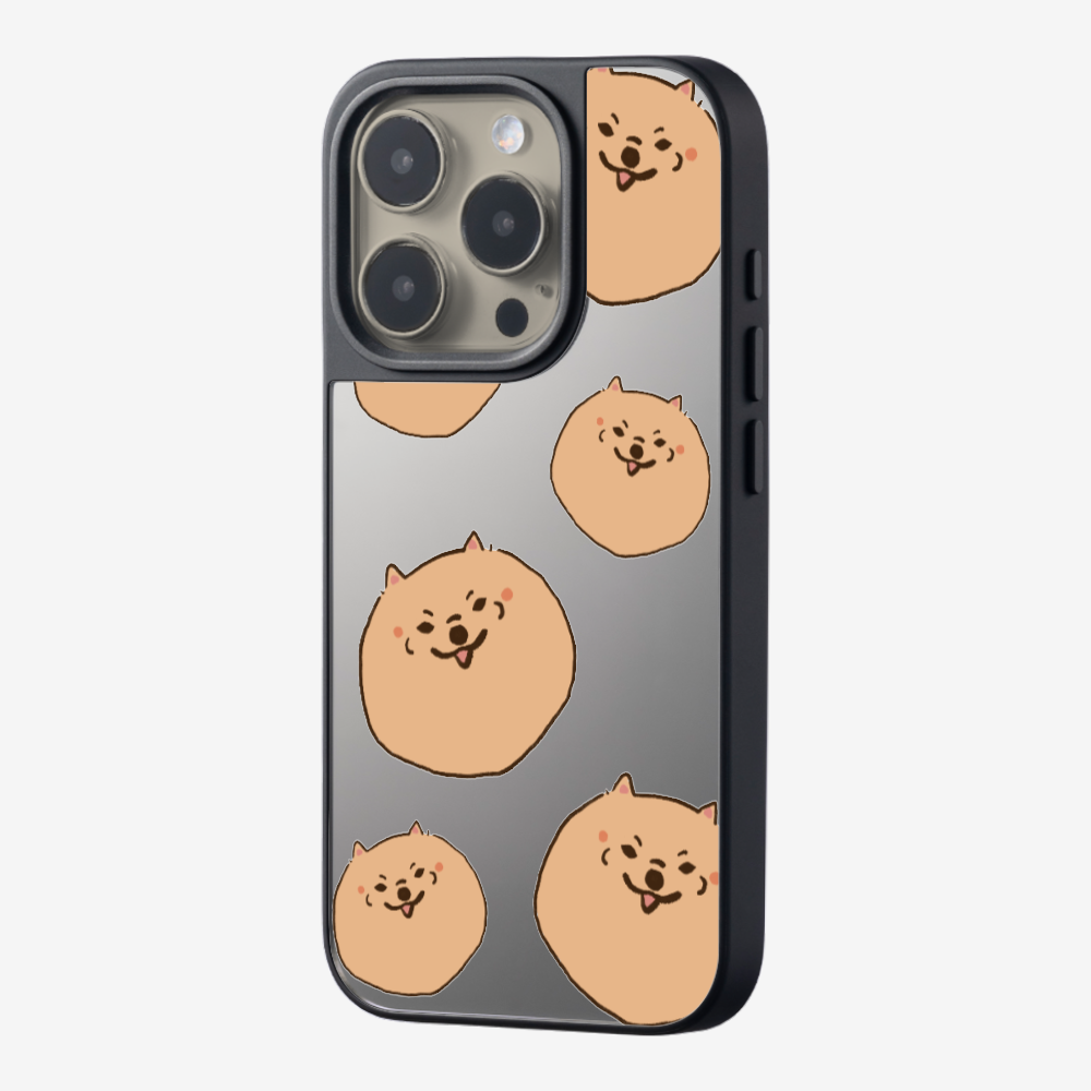 Brown Pomeranian Wonderland Phone Case