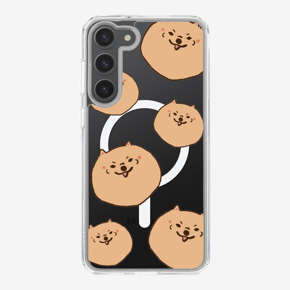 Brown Pomeranian Wonderland Phone Case