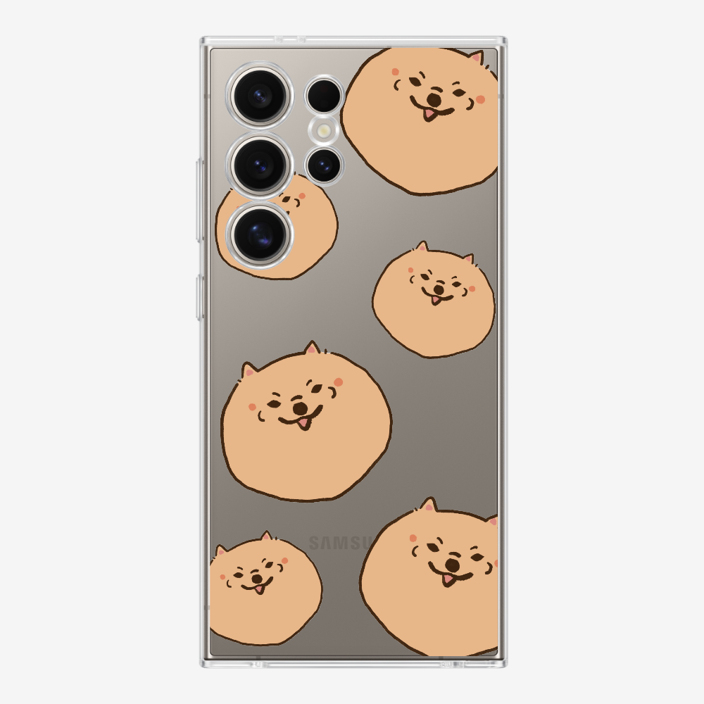 Brown Pomeranian Wonderland Phone Case