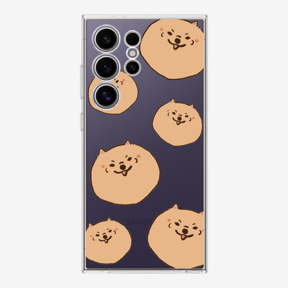 Brown Pomeranian Wonderland Phone Case