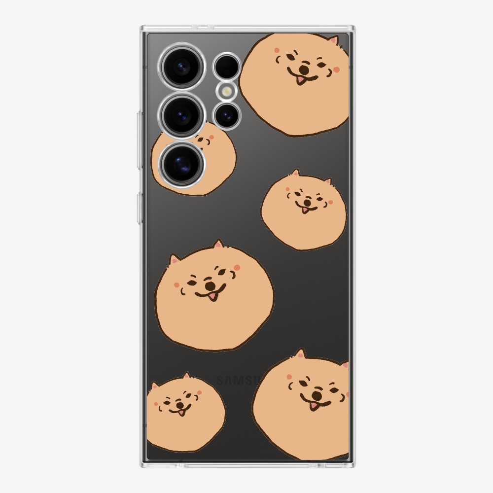 Brown Pomeranian Wonderland Phone Case