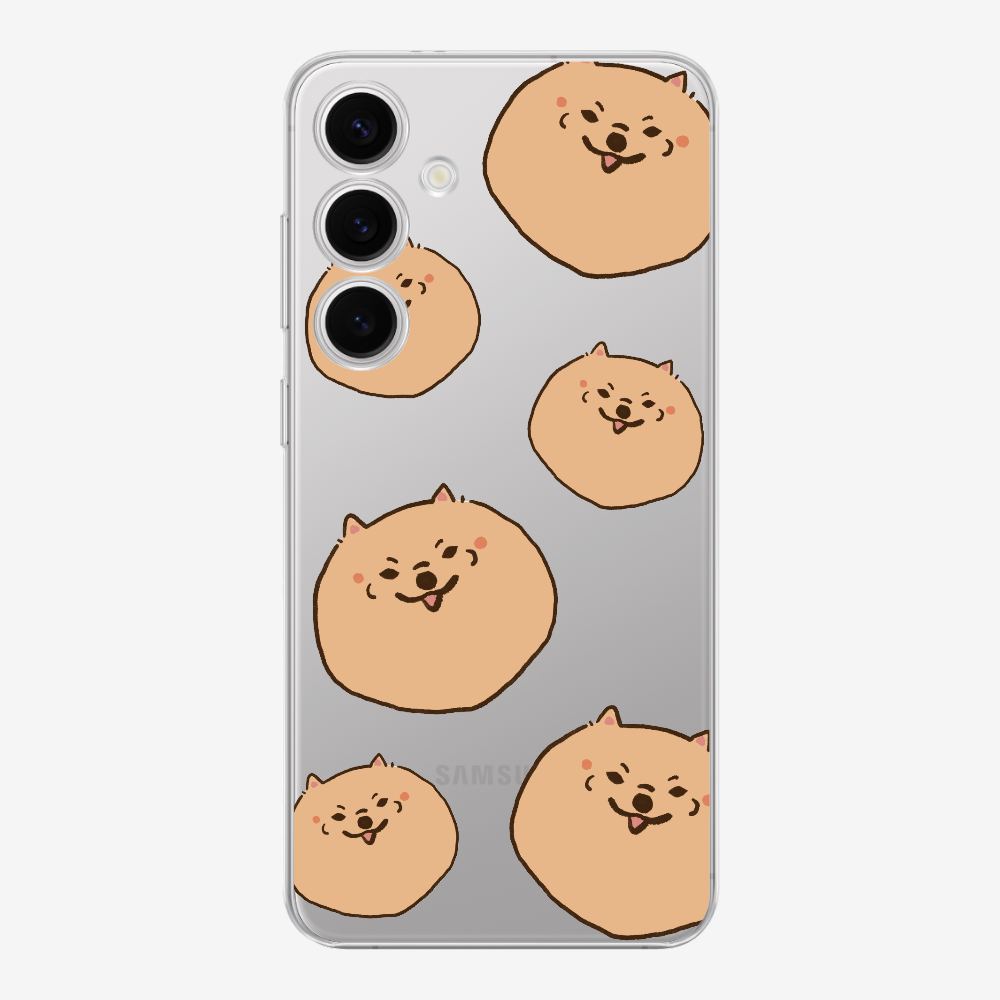 Brown Pomeranian Wonderland Phone Case