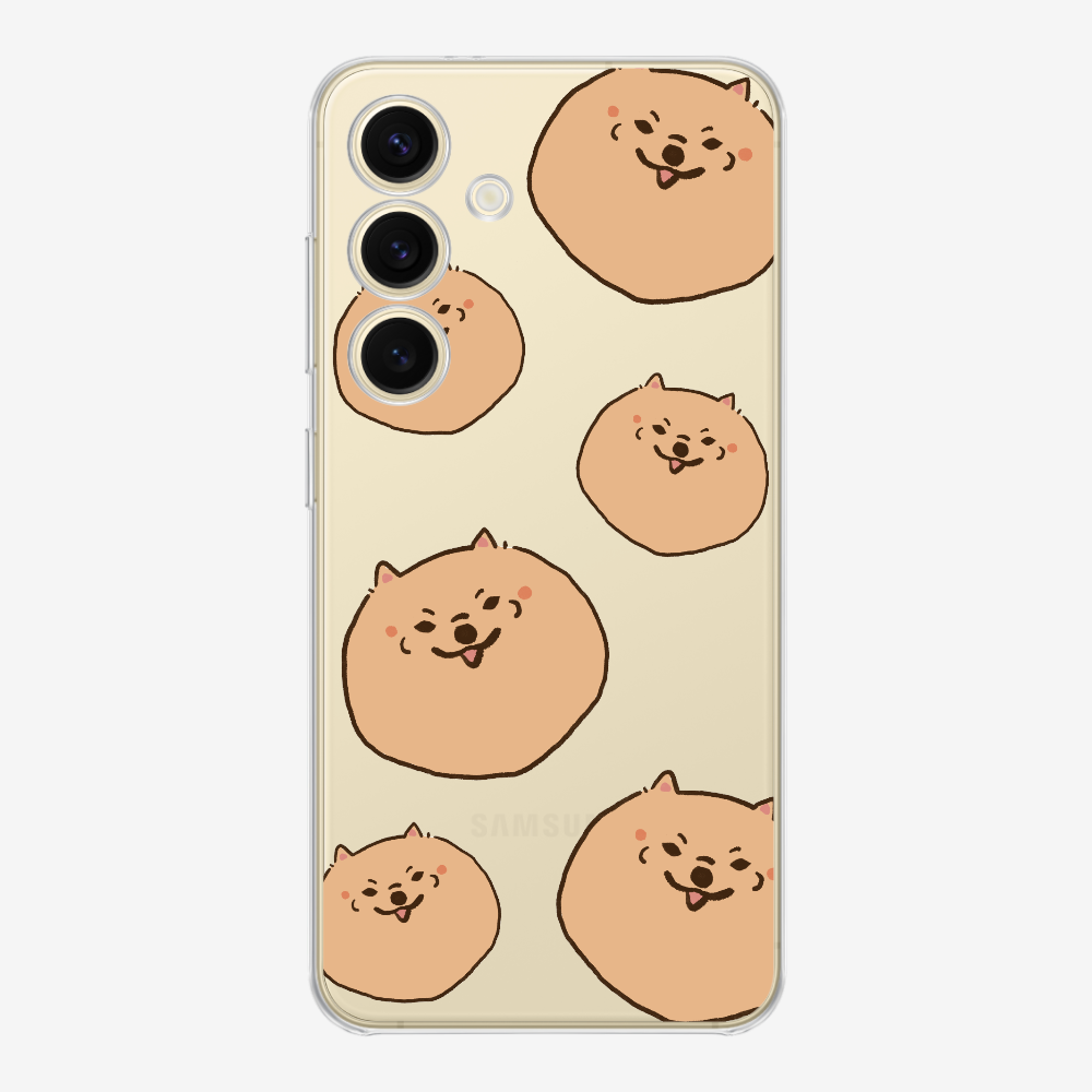 Brown Pomeranian Wonderland Phone Case