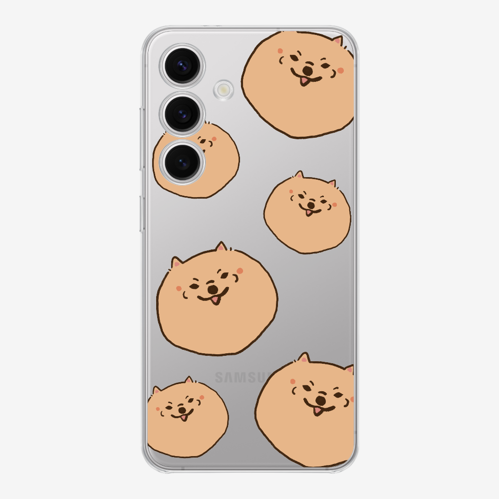 Brown Pomeranian Wonderland Phone Case