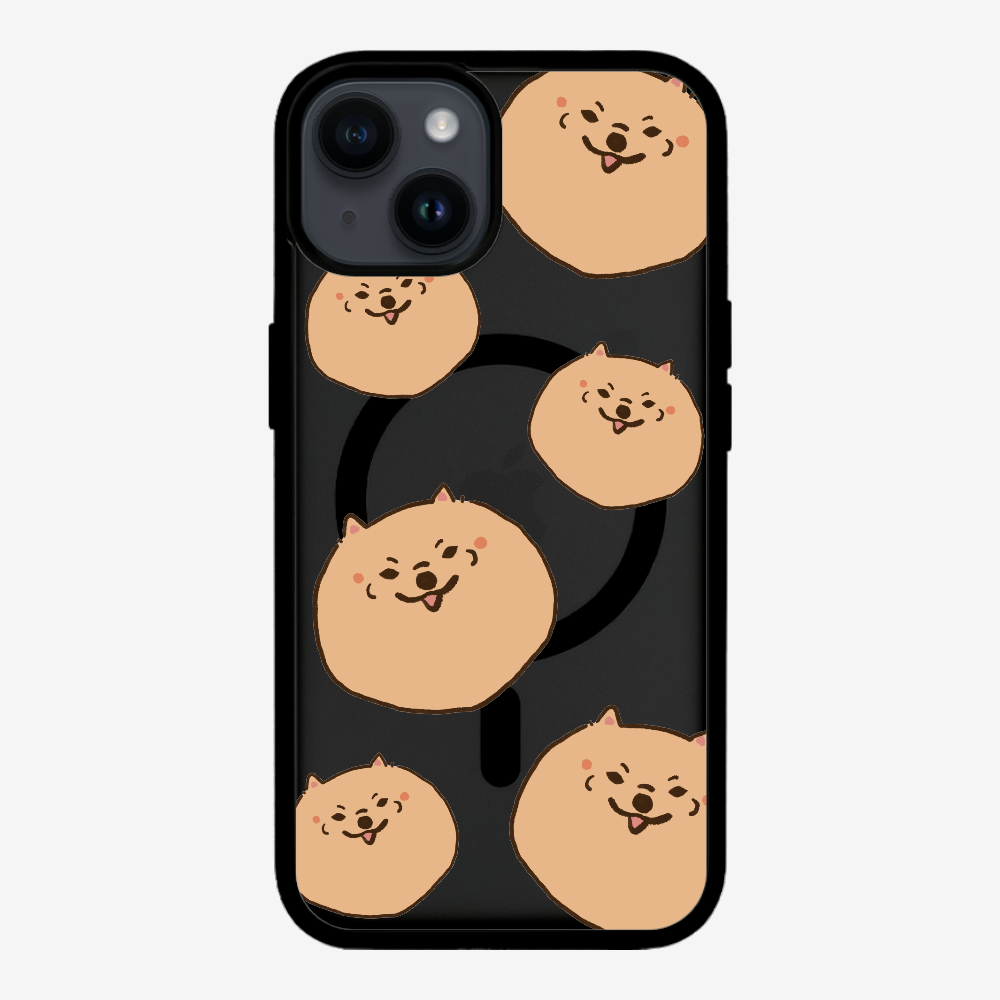 Brown Pomeranian Wonderland Phone Case