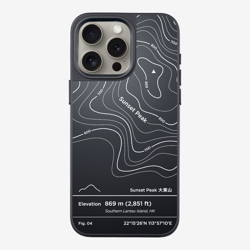 SunsetPeak Contour Phone Case