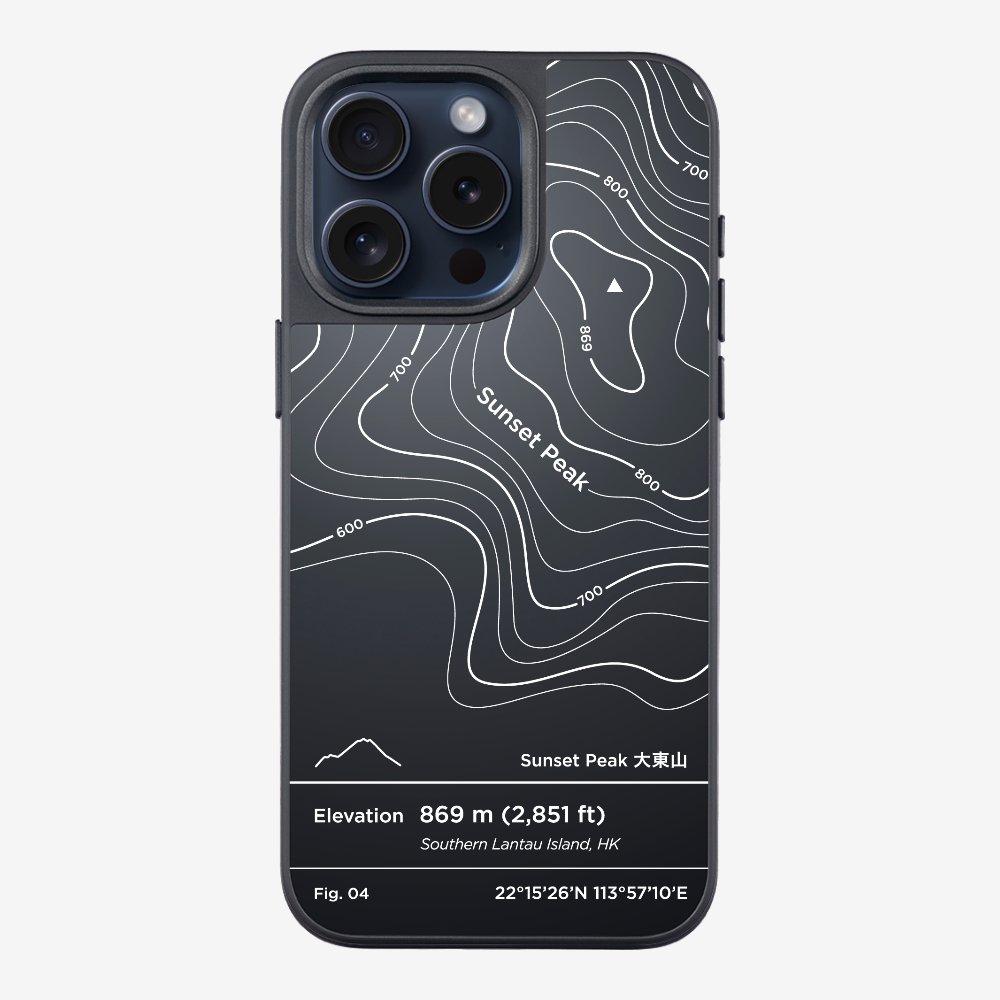 SunsetPeak Contour Phone Case