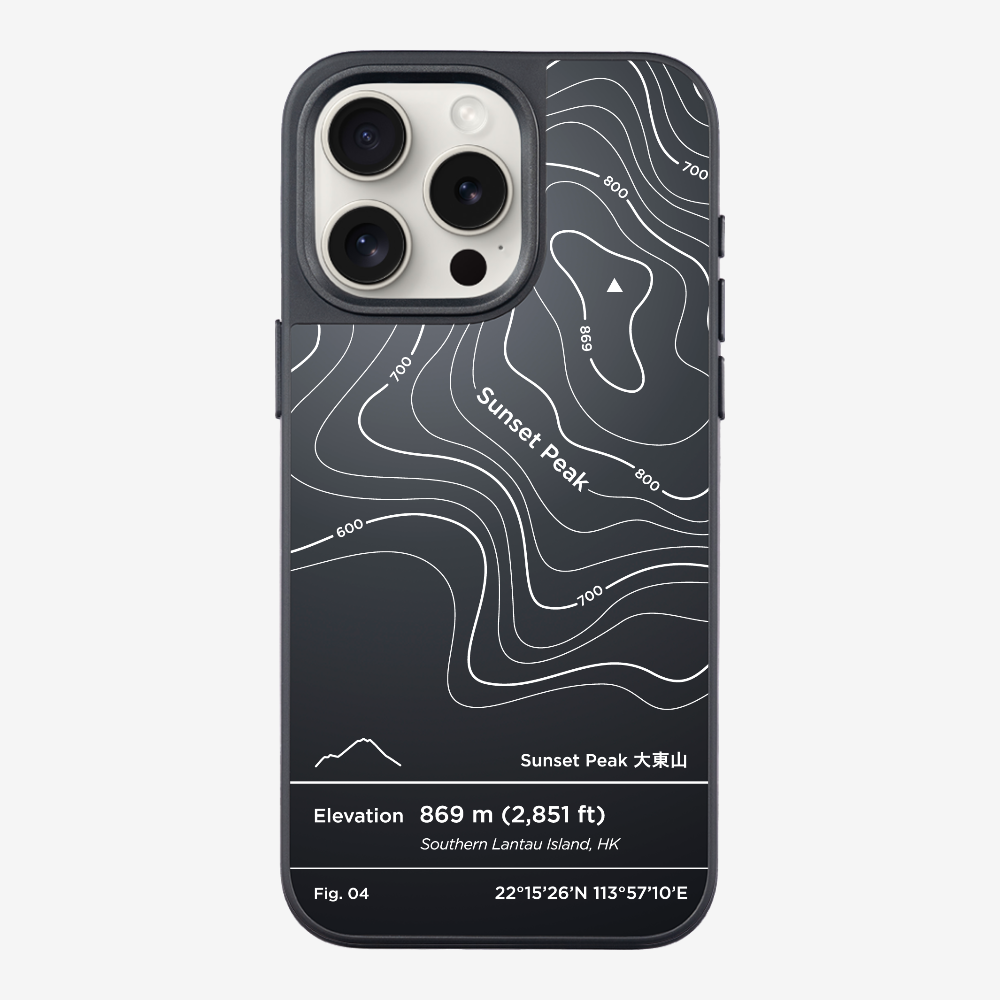 SunsetPeak Contour Phone Case