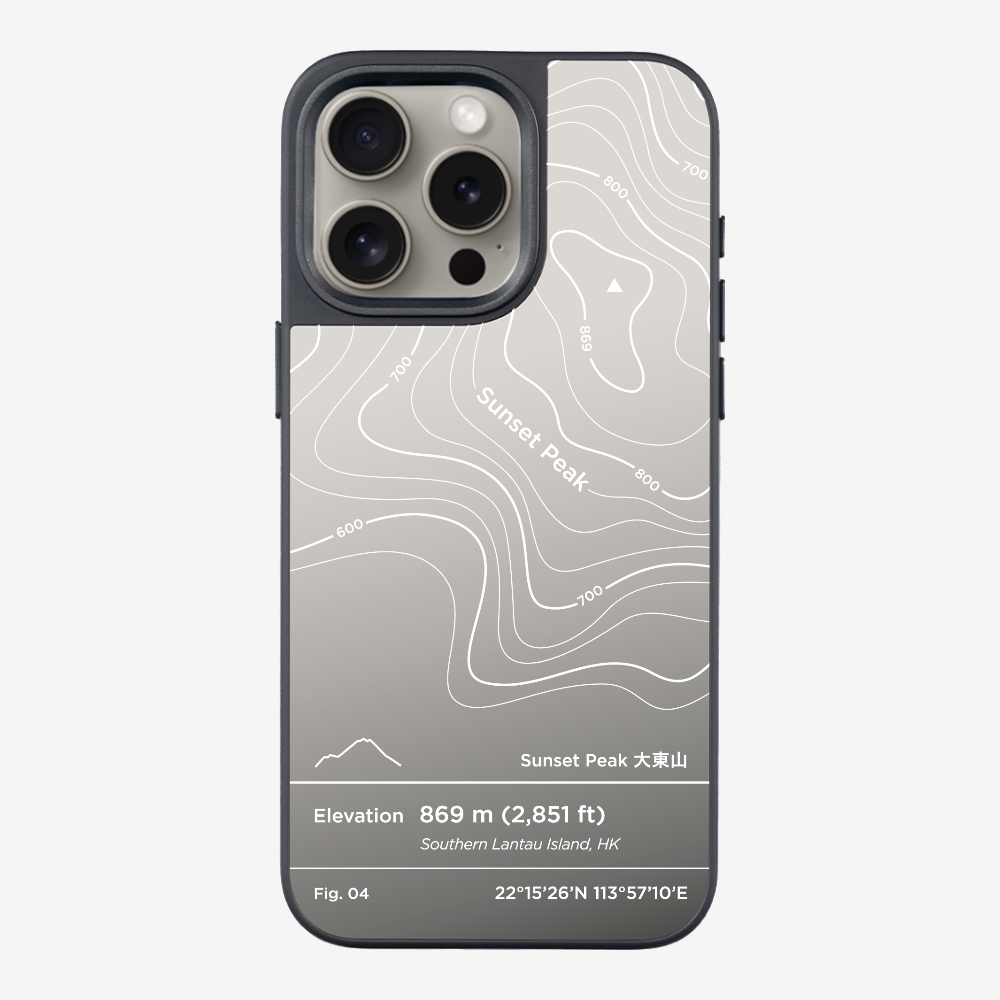 SunsetPeak Contour Phone Case