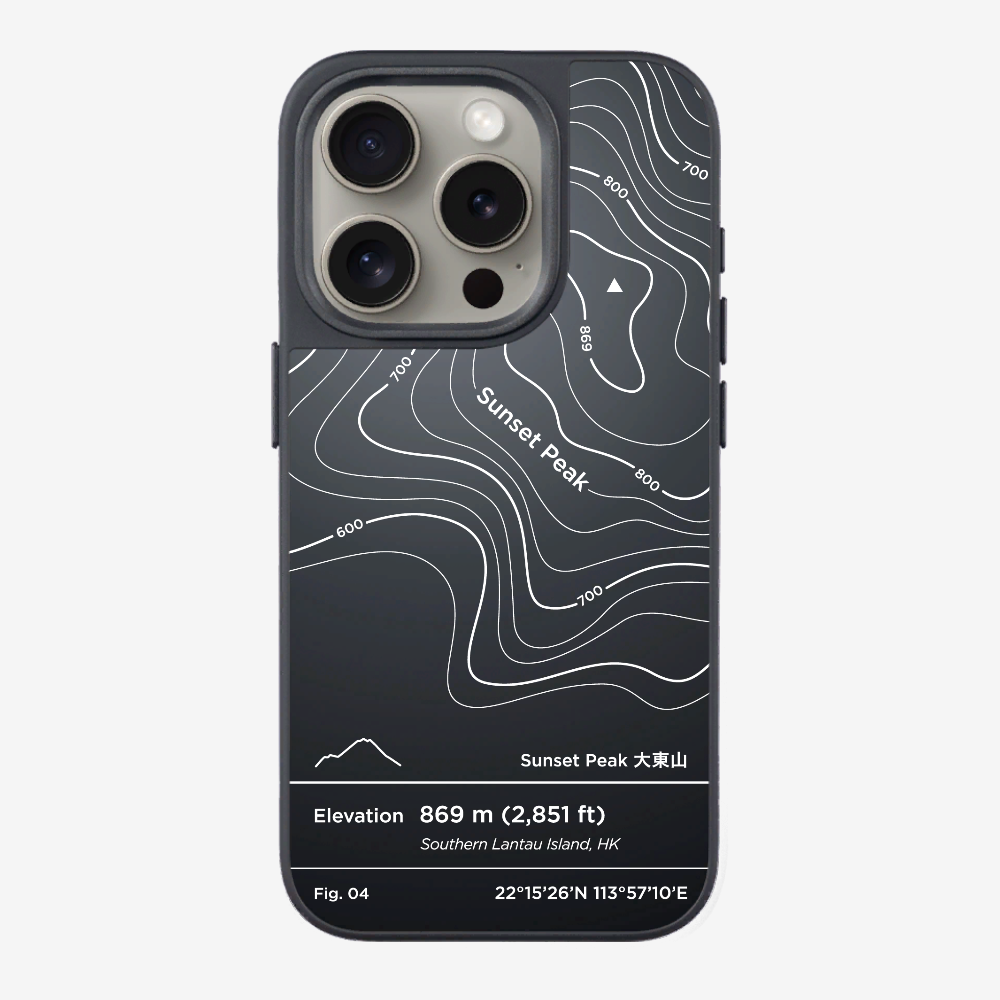 SunsetPeak Contour Phone Case