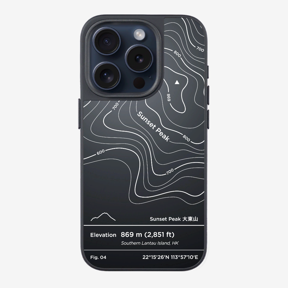 SunsetPeak Contour Phone Case