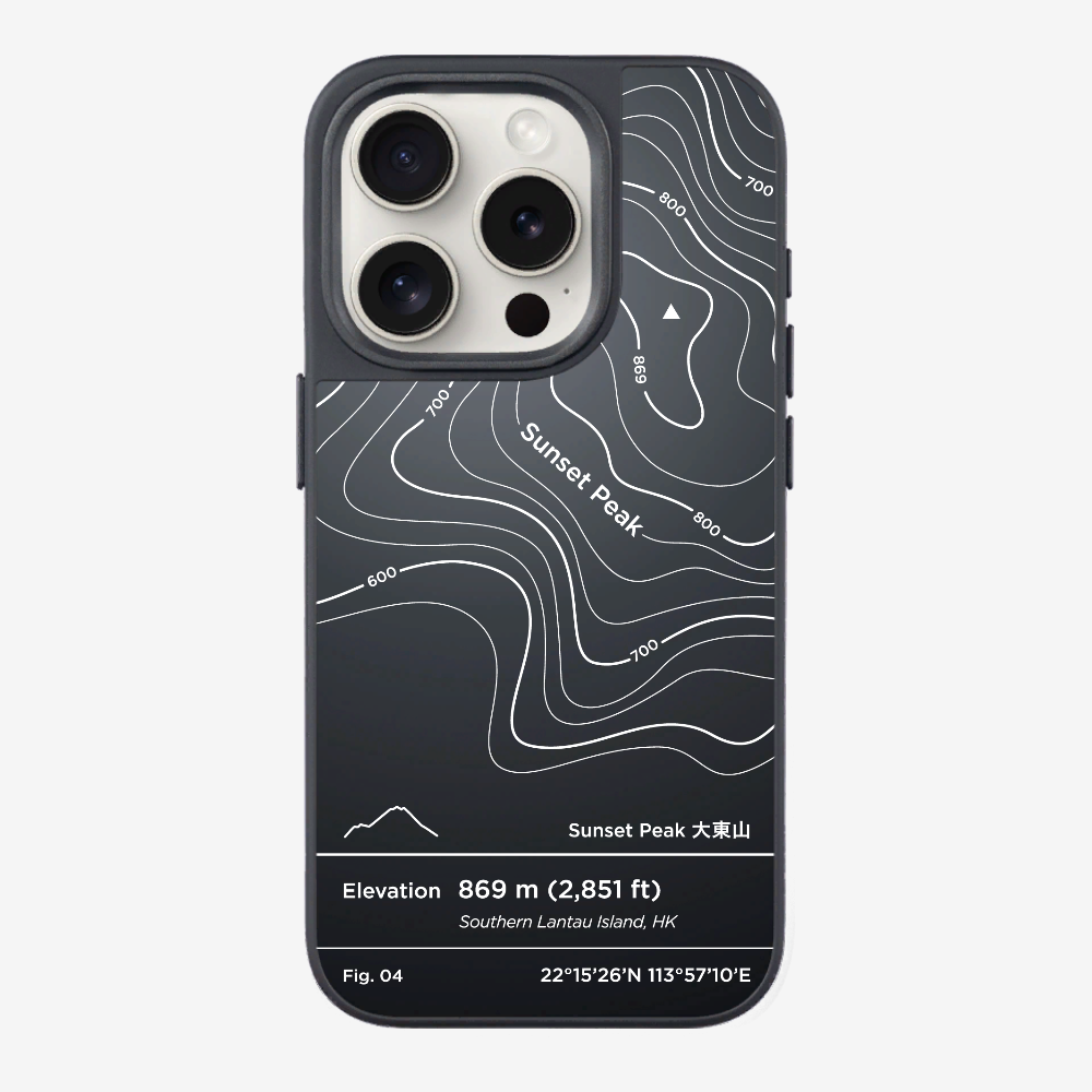 SunsetPeak Contour Phone Case