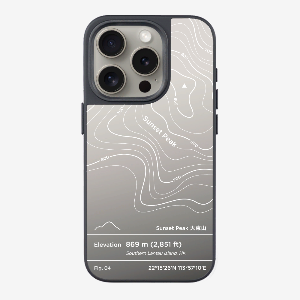 SunsetPeak Contour Phone Case