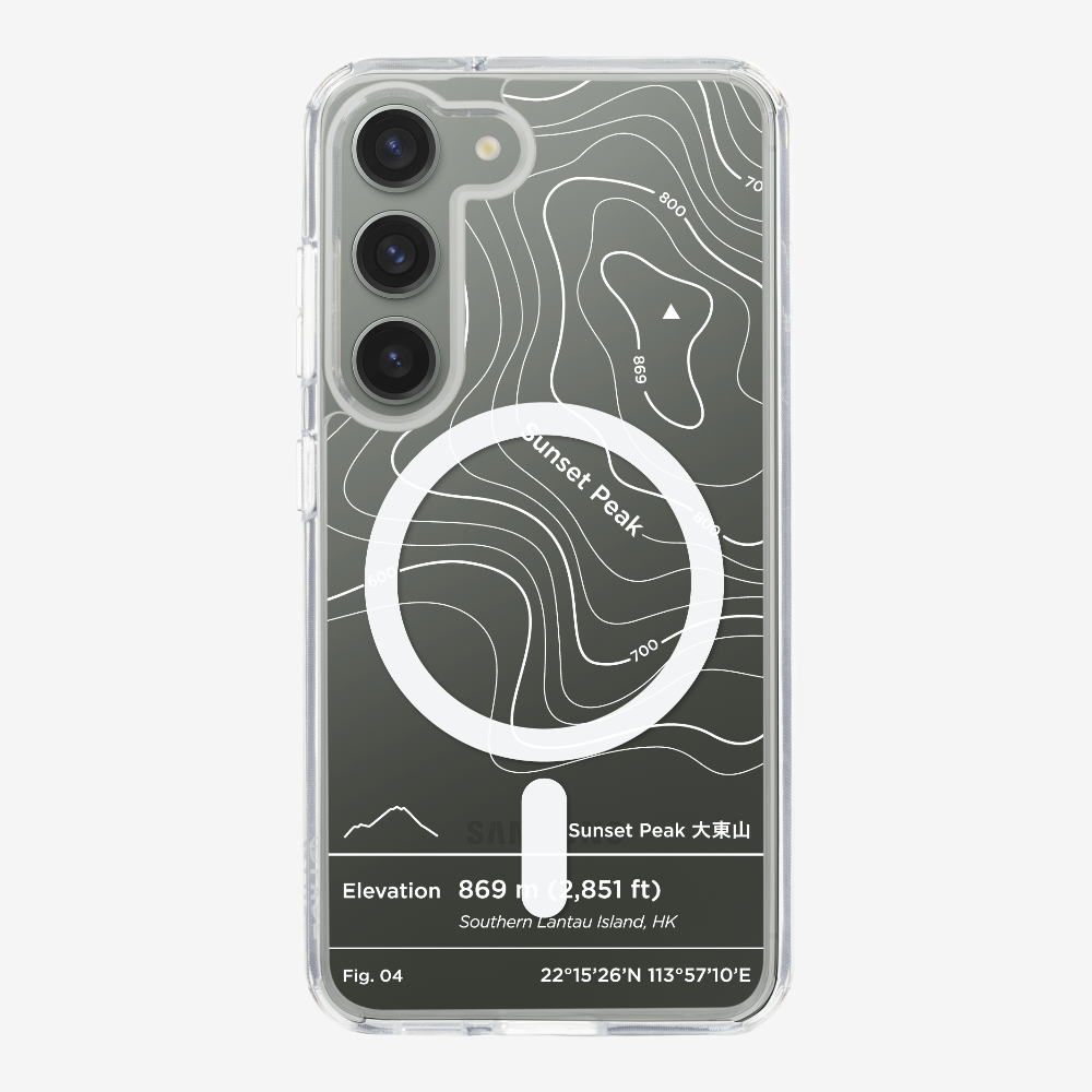 SunsetPeak Contour Phone Case