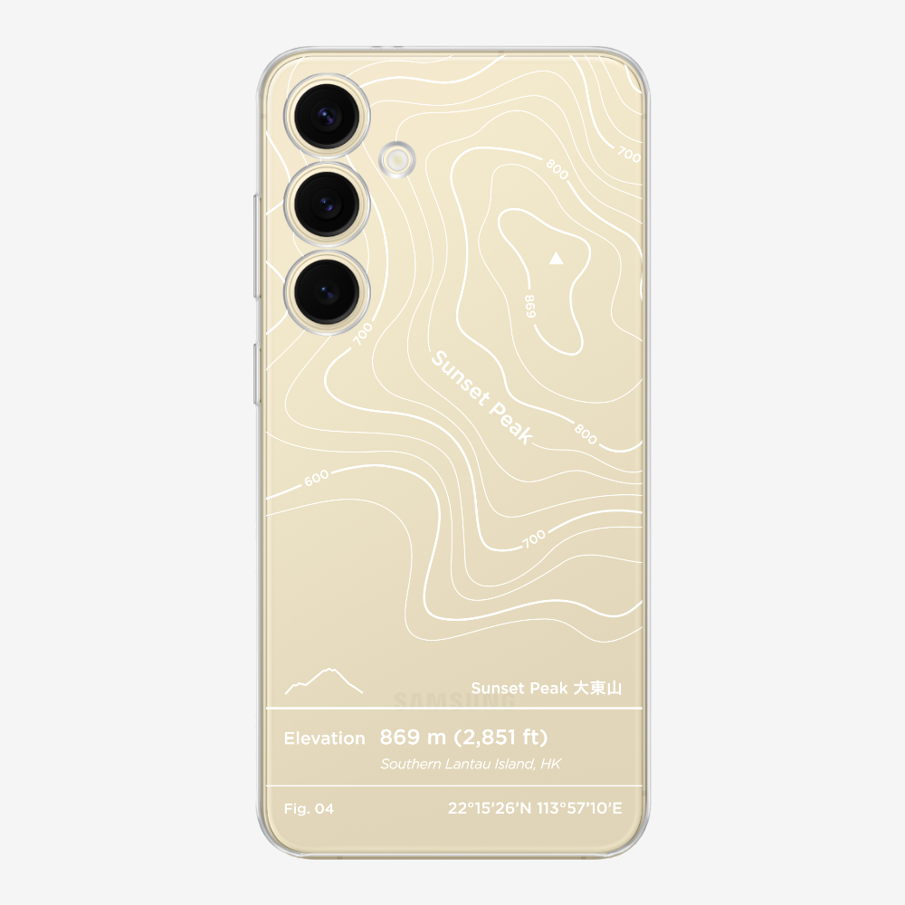 SunsetPeak Contour Phone Case