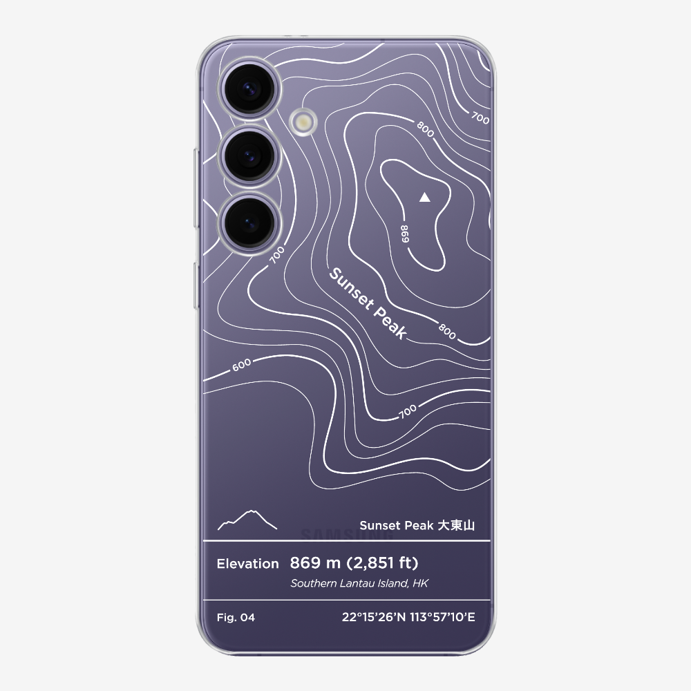 SunsetPeak Contour Phone Case