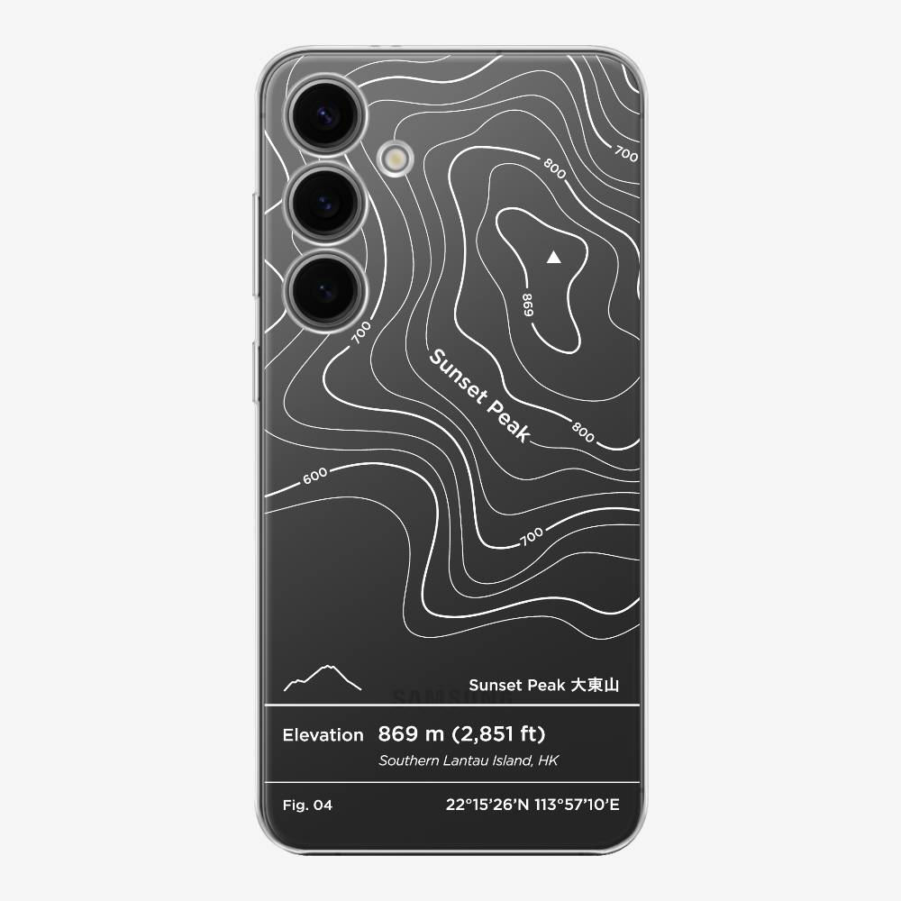 SunsetPeak Contour Phone Case