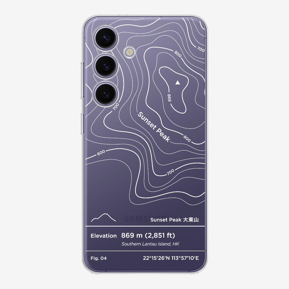 SunsetPeak Contour Phone Case