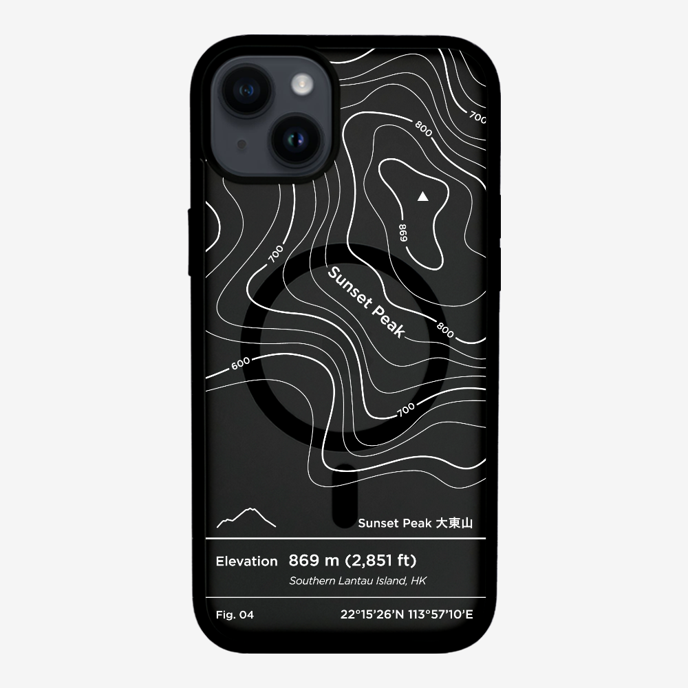 SunsetPeak Contour Phone Case