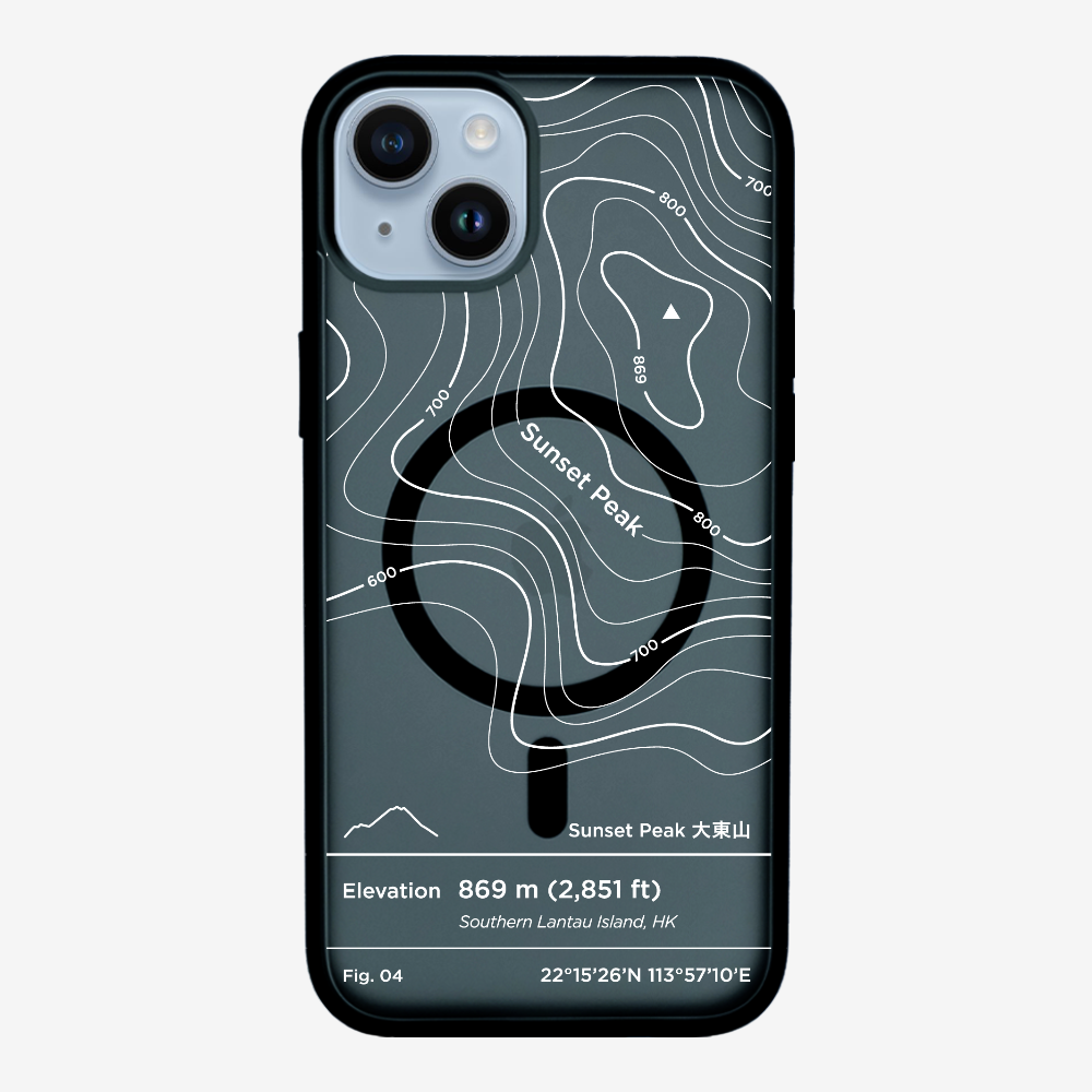 SunsetPeak Contour Phone Case