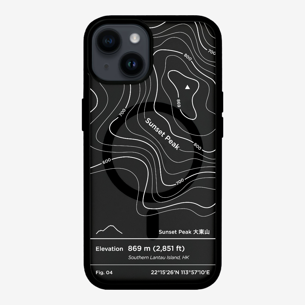 SunsetPeak Contour Phone Case