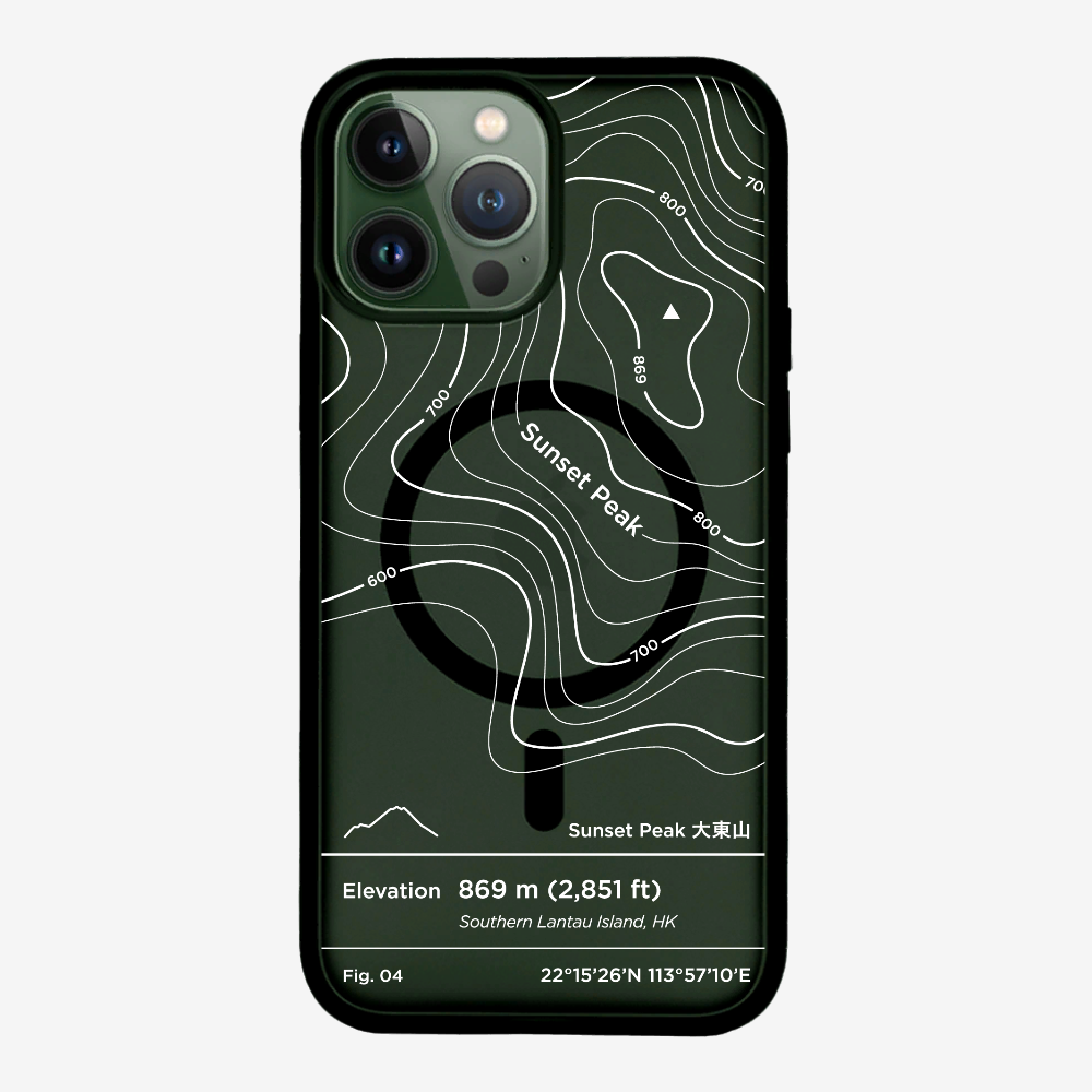 SunsetPeak Contour Phone Case