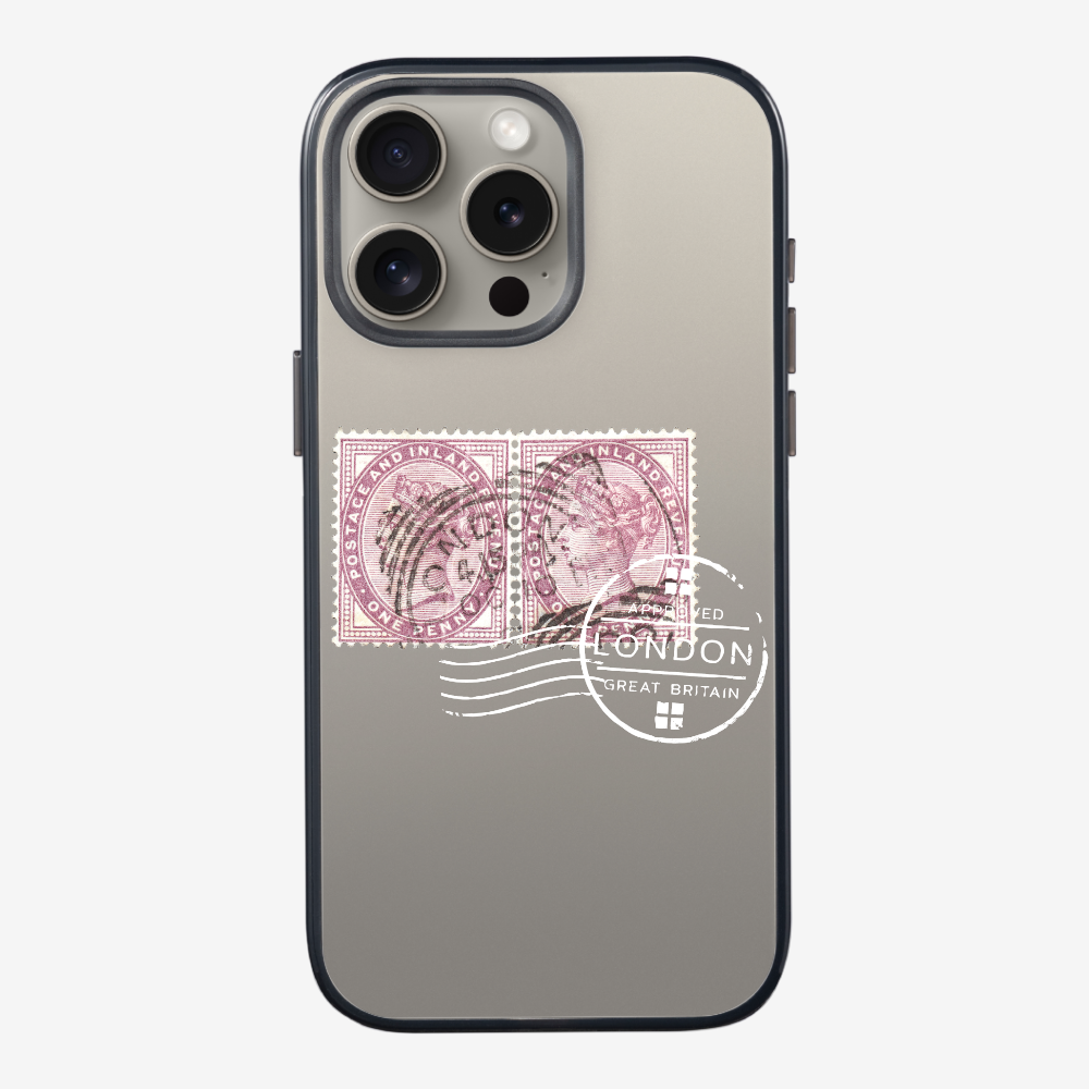 London Stamp Phone Case