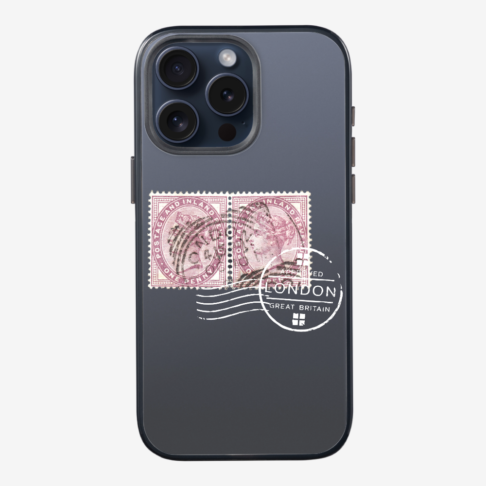 London Stamp Phone Case