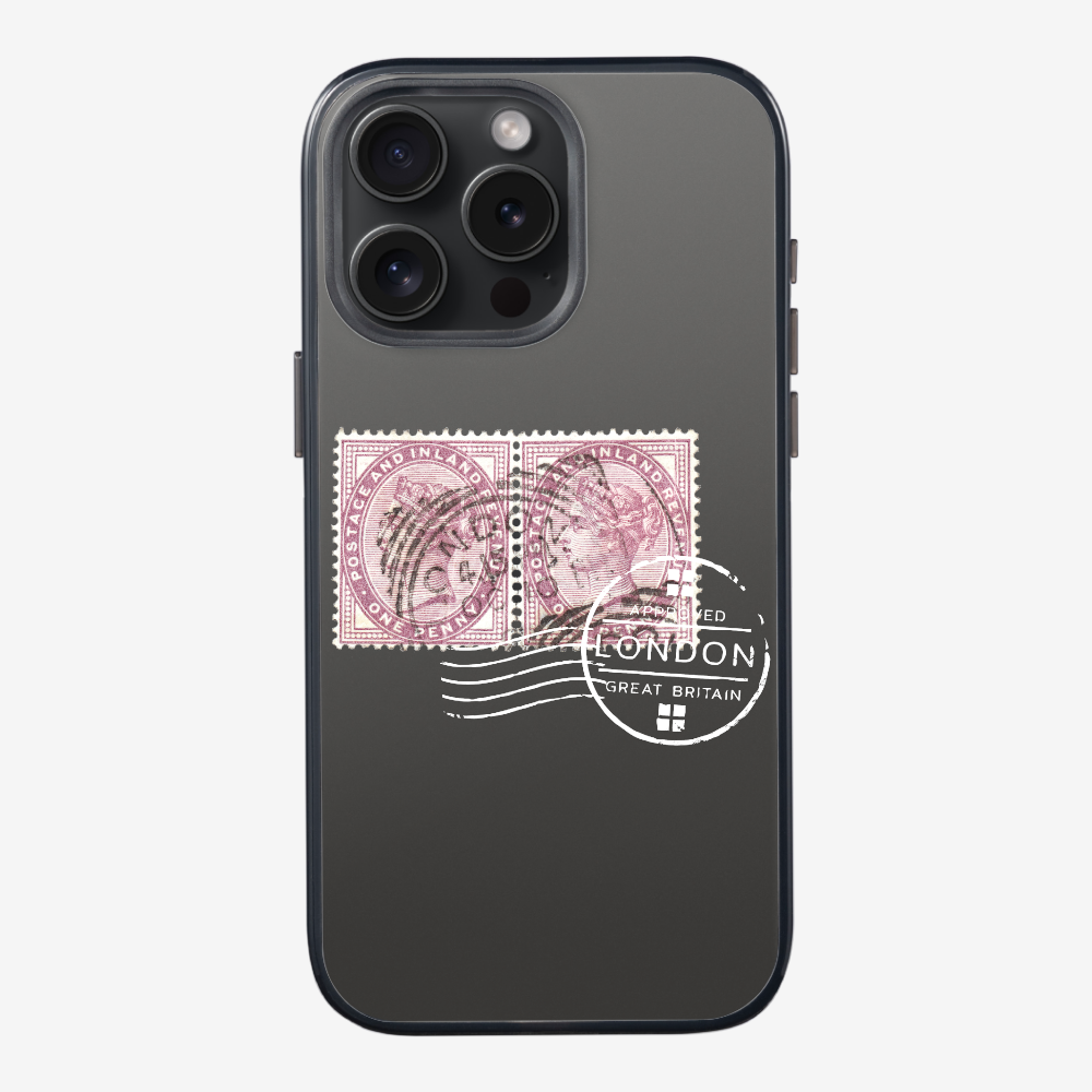 London Stamp Phone Case