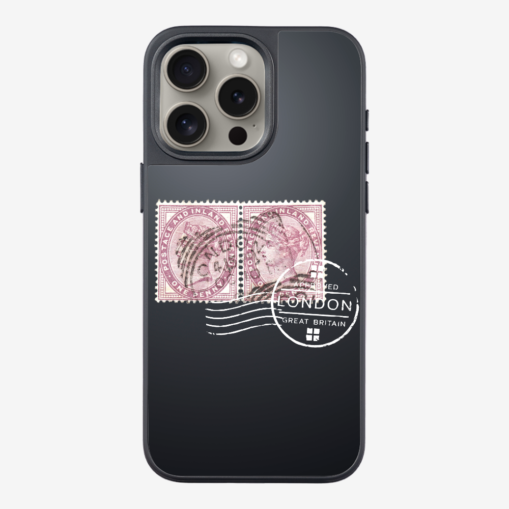 London Stamp Phone Case