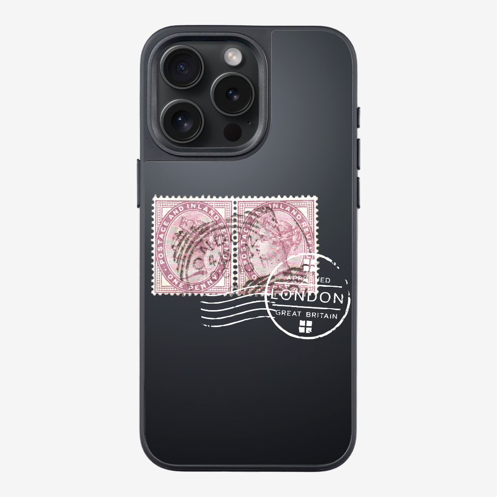 London Stamp Phone Case