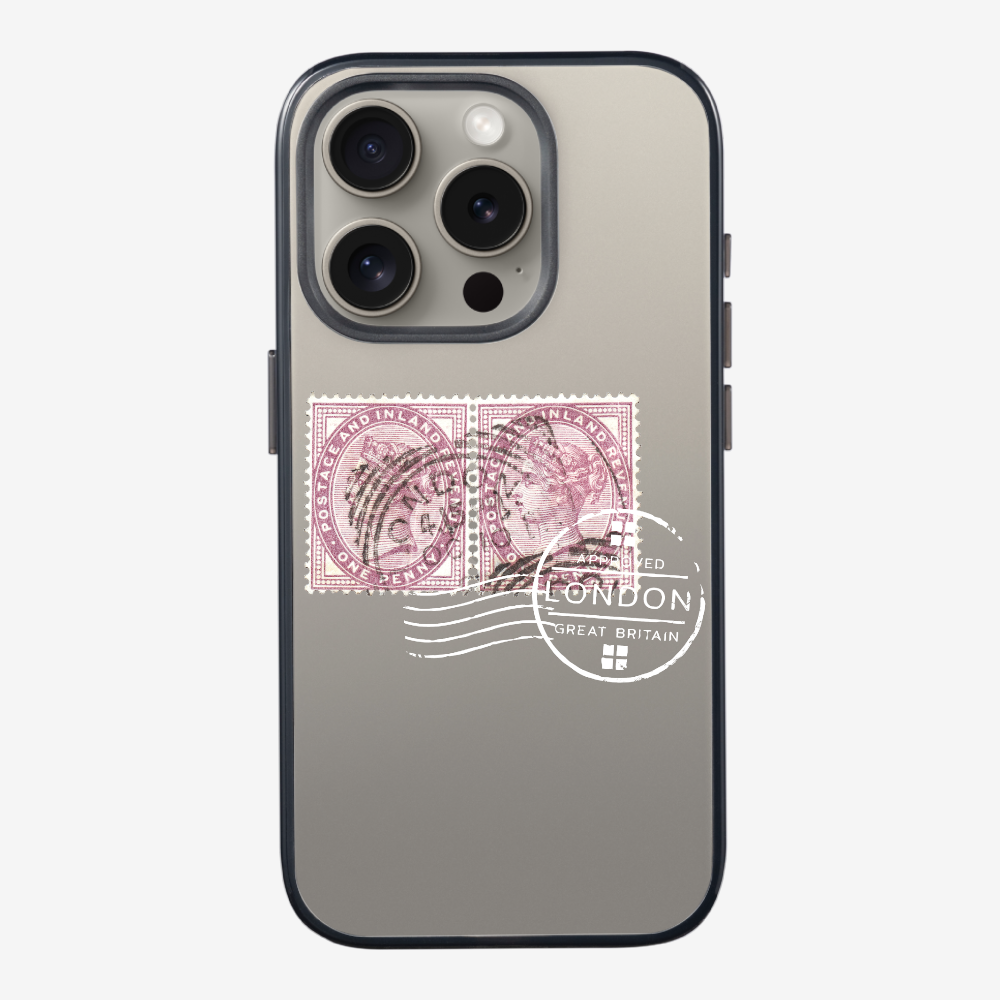 London Stamp Phone Case