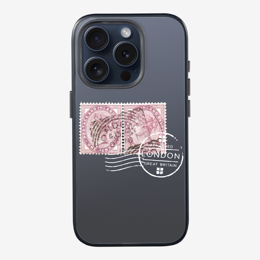 London Stamp Phone Case