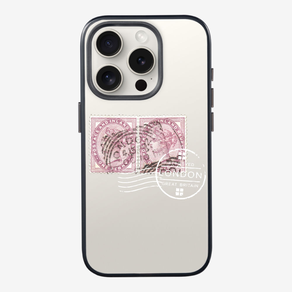 London Stamp Phone Case