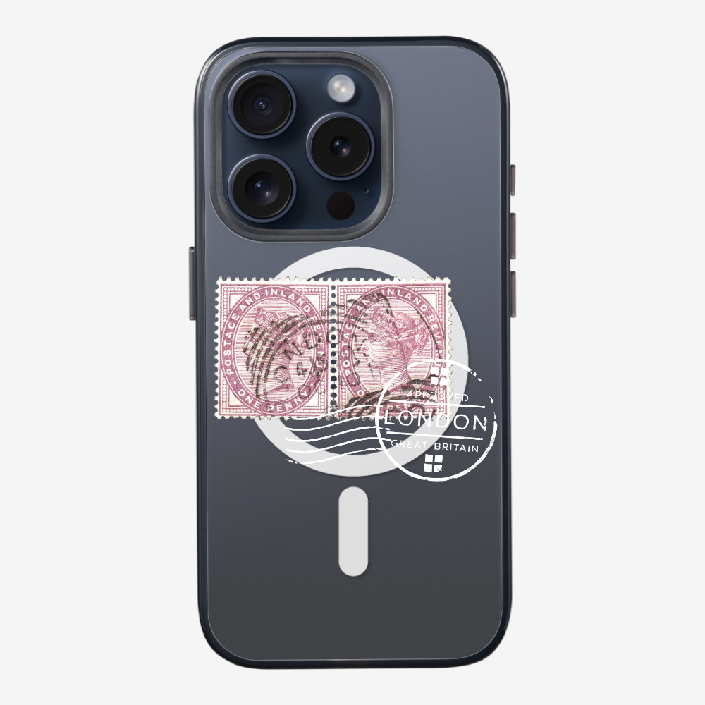 London Stamp Phone Case