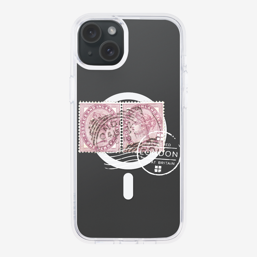 London Stamp Phone Case