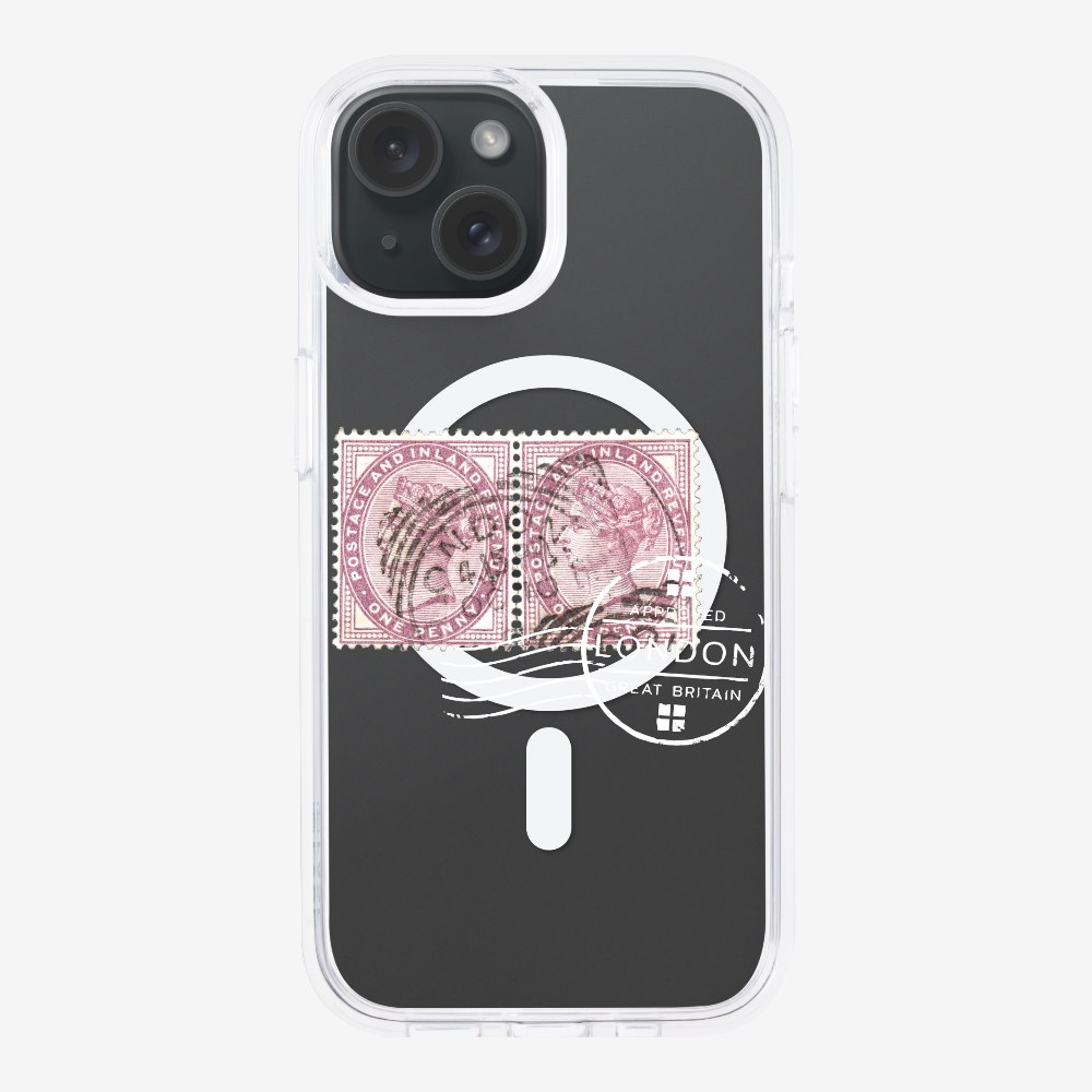 London Stamp Phone Case