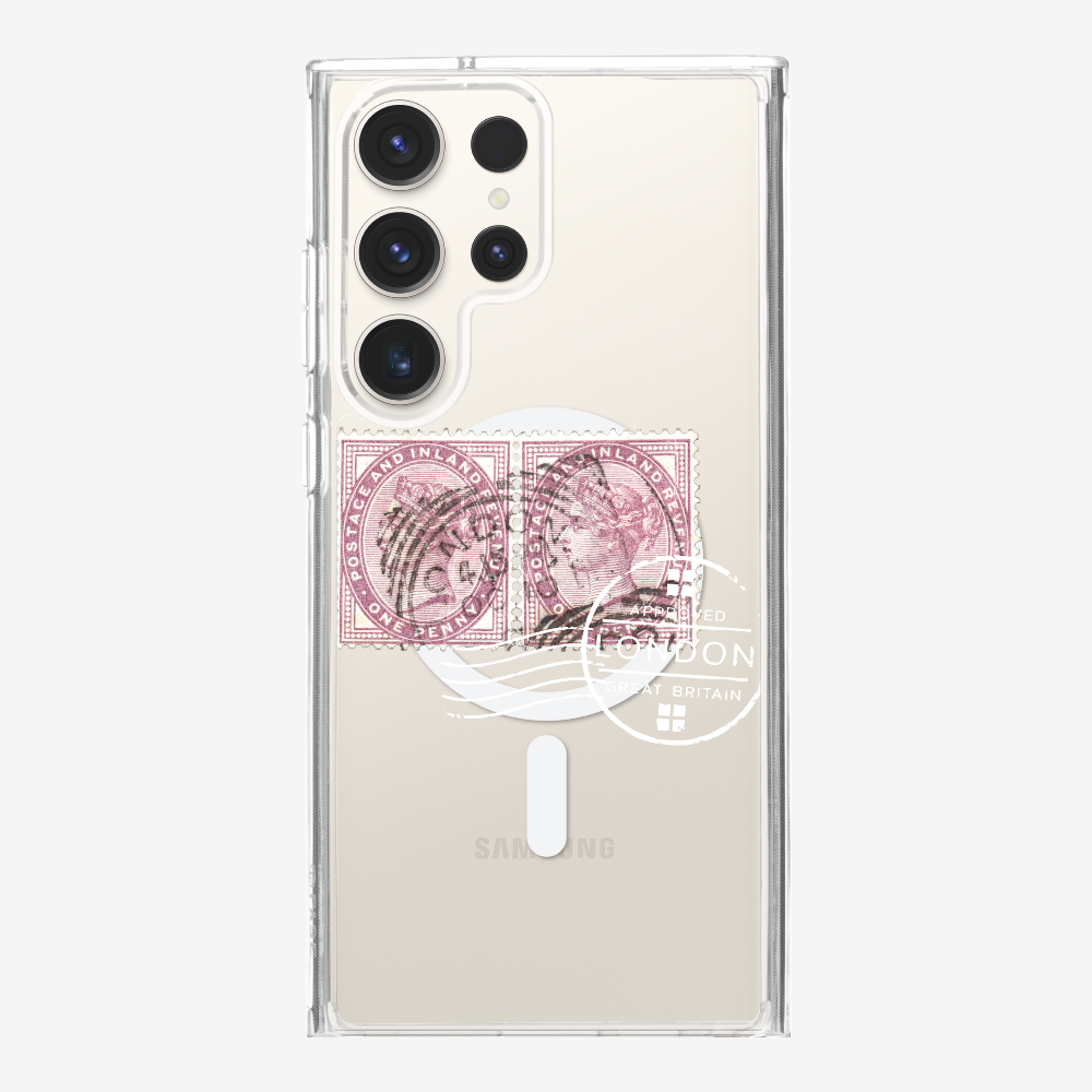 London Stamp Phone Case