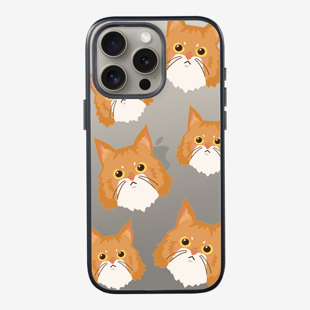 Maine Coon Cat Selfie Phone Case