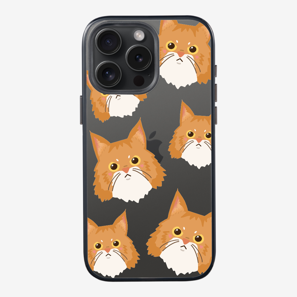 Maine Coon Cat Selfie Phone Case