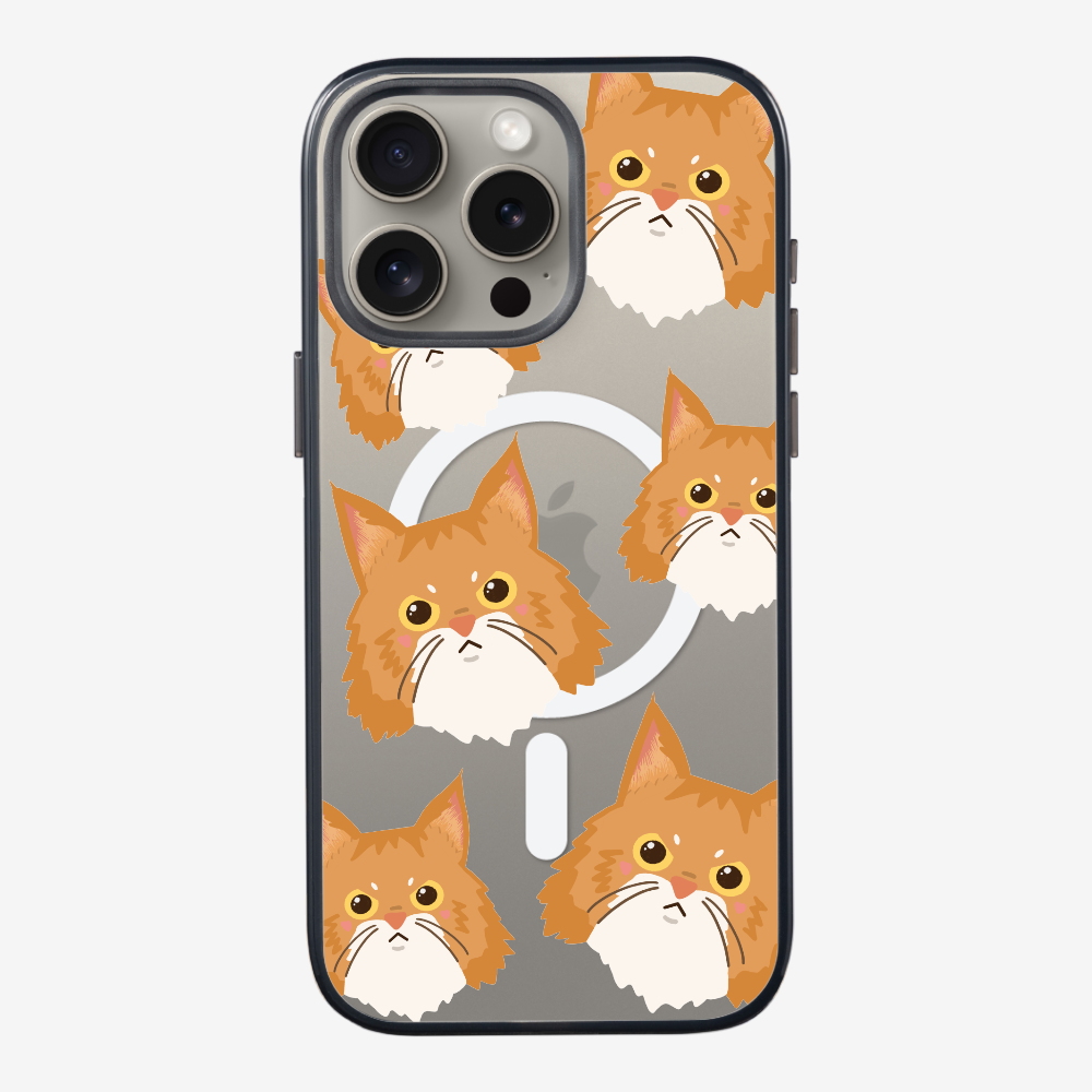 Maine Coon Cat Selfie Phone Case