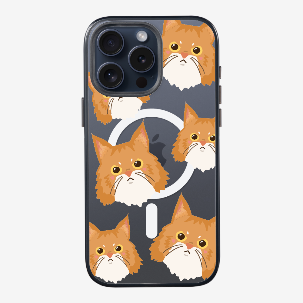 Maine Coon Cat Selfie Phone Case