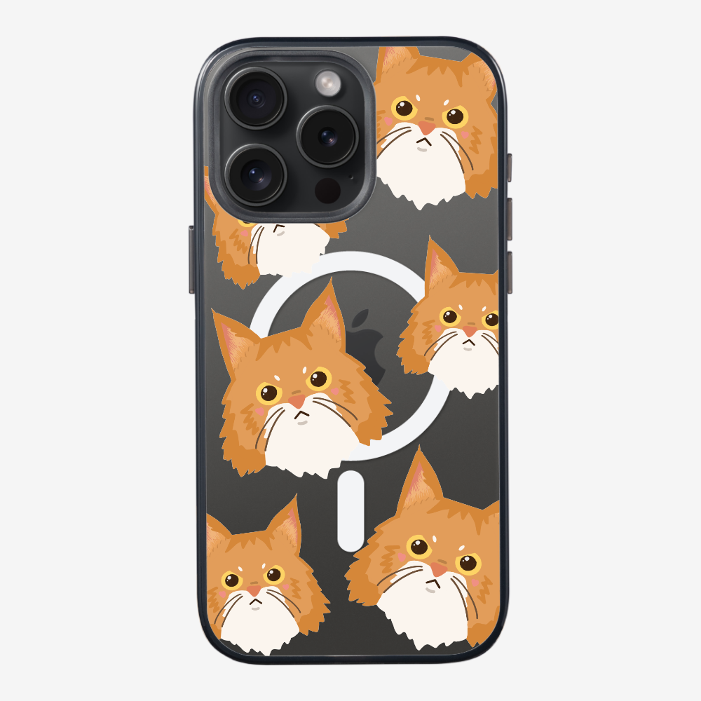 Maine Coon Cat Selfie Phone Case