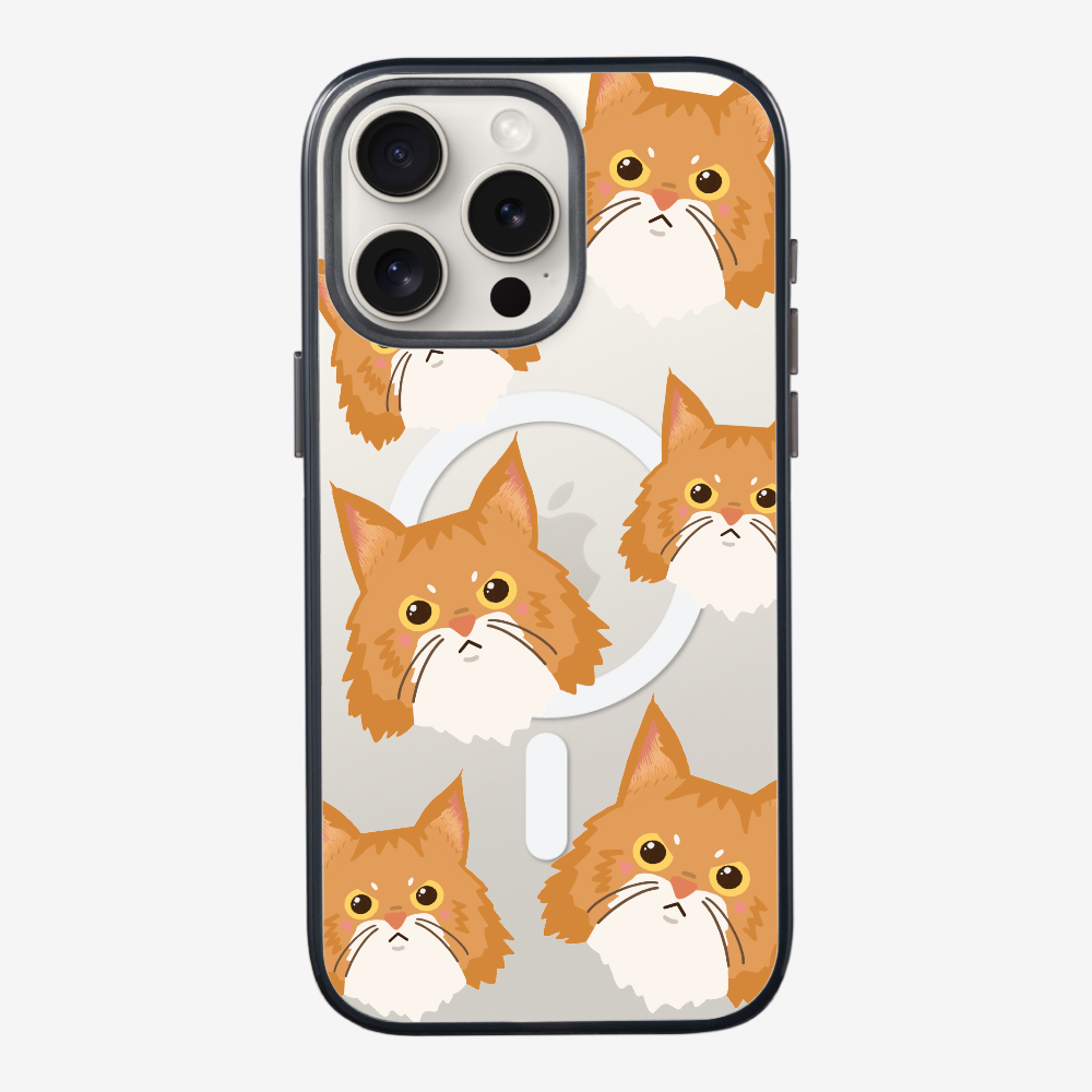 Maine Coon Cat Selfie Phone Case